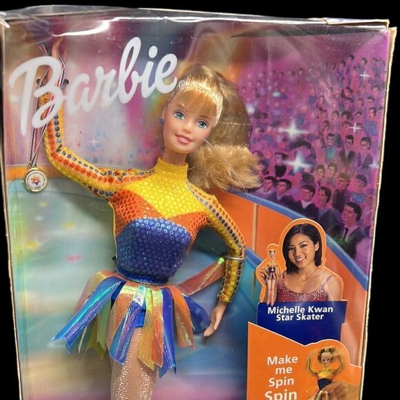 Barbie Doll Star Skater Special Edition Olympic Winter Games 2002 Vintage - Picture 2 of 13